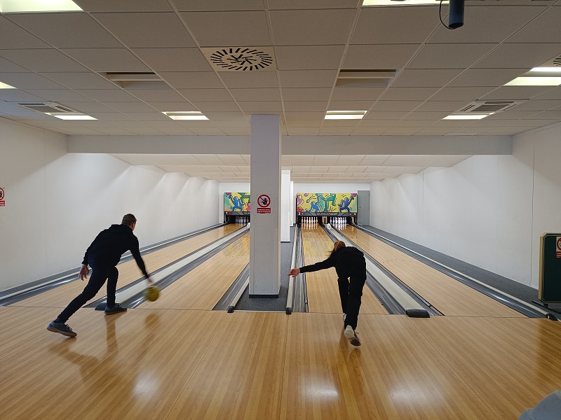 Bruslení a bowling 8. roč. (13.12.2023)